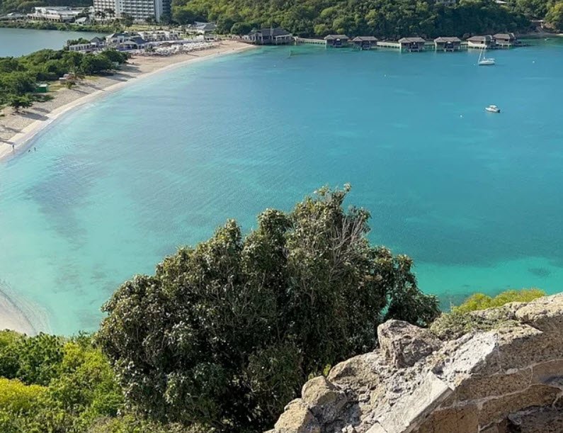 Fort Barrington, Deep Bay, Saint John Parish, Antigua, Antigua and Barbuda